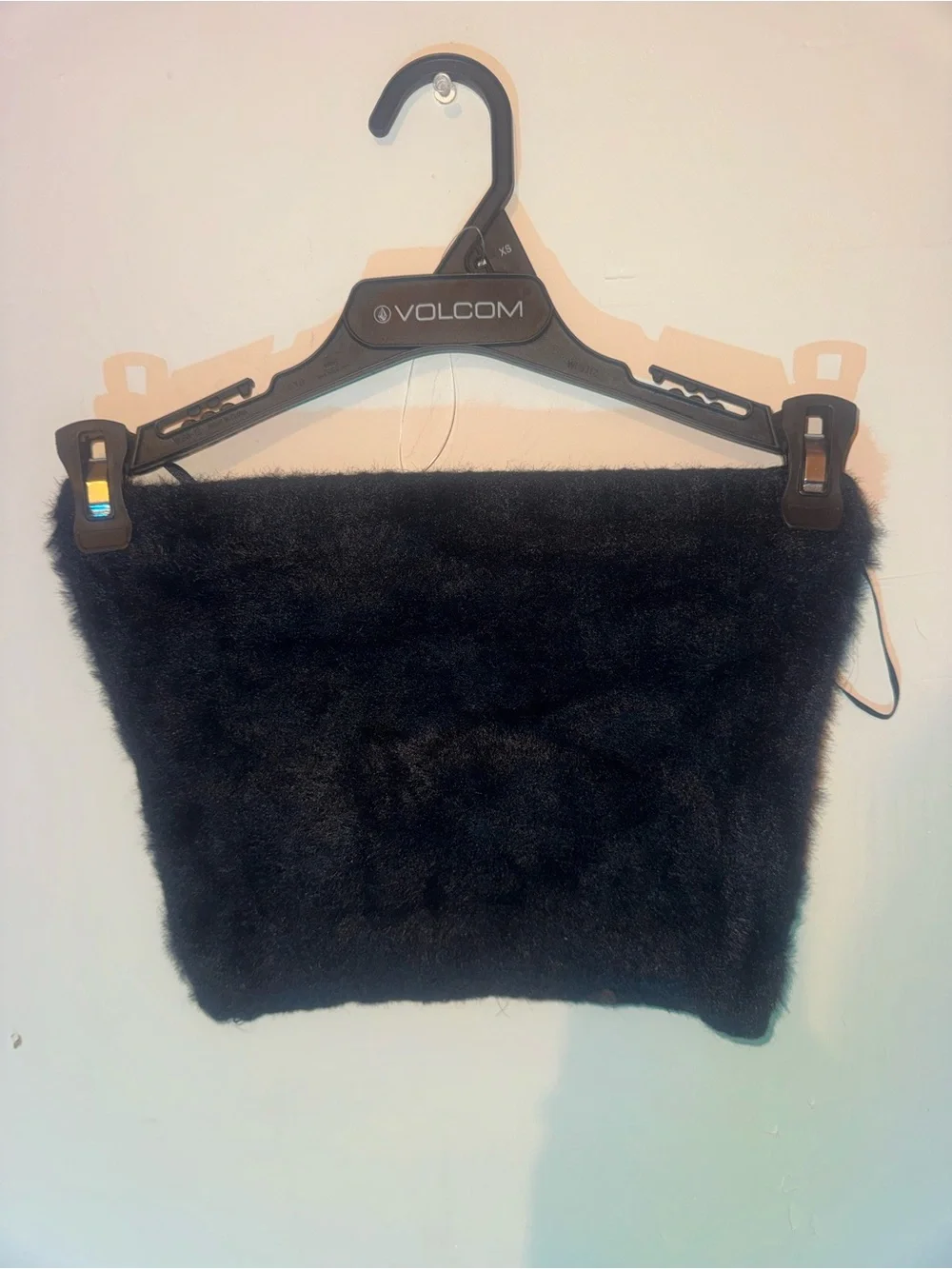 Forever 21 Black Faux Fur Neck Warmer